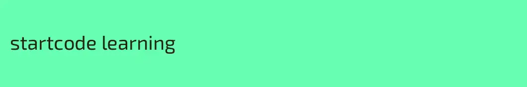 startcode learning